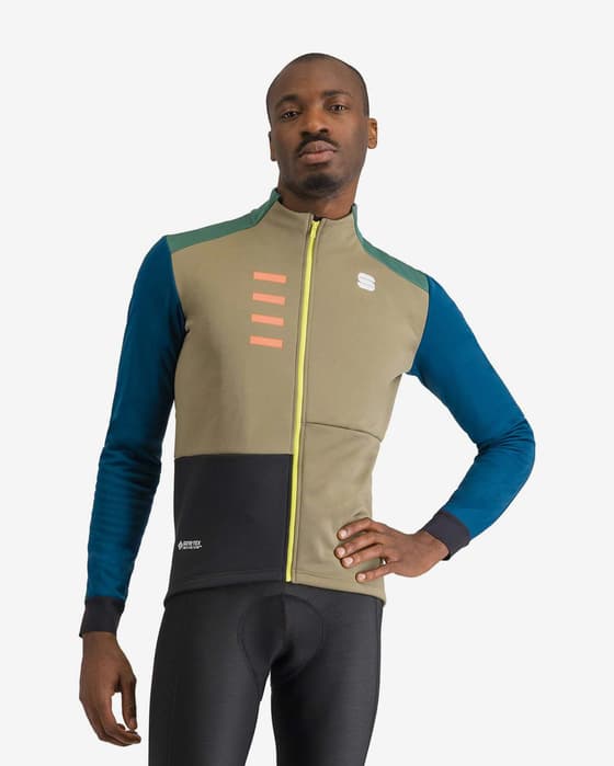Chaqueta Sportful Tempo GORE-TEX INFINIUM™ beige claro azul