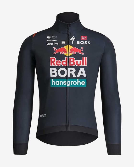Chaqueta RedBull-BORA-hansgrohe Boh Fiandre 2024 GORE-TEX INFINIUM™ azul