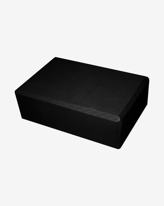 Bloc de yoga Softee 23 x 15 x 7,5 cm noir
