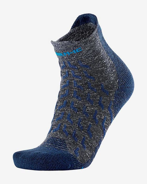 Calcetines Therm-ic Trekking Ultra Cool Linen Ankle azul gris