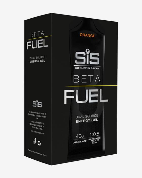 Gel energético SIS Beta Fuel 40 g sabor naranja (6 unidades)