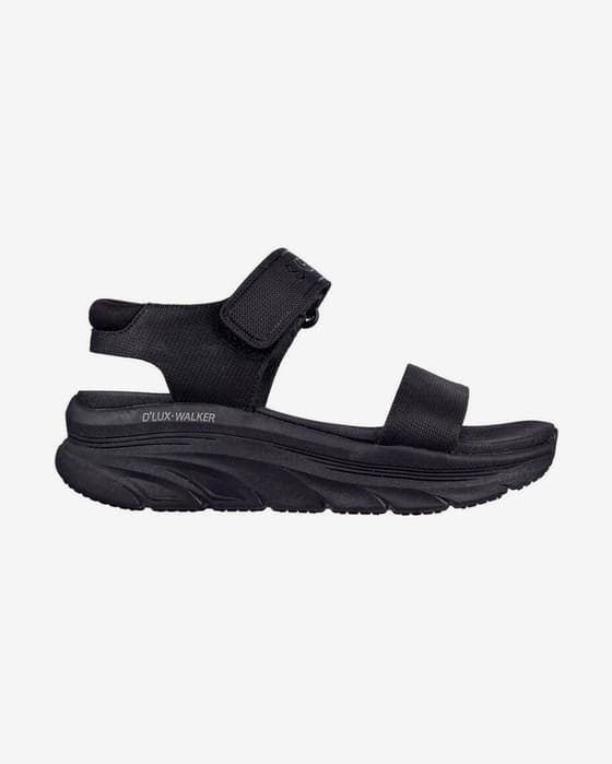 Skechers D'Lux Walker Sandals - New Block Black Women
