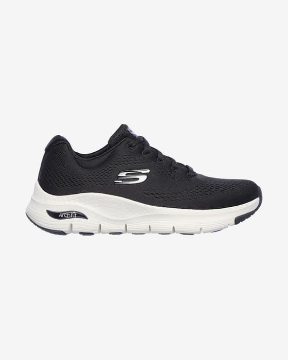 Skechers Arch Fit Schoenen Zwart Wit Dames