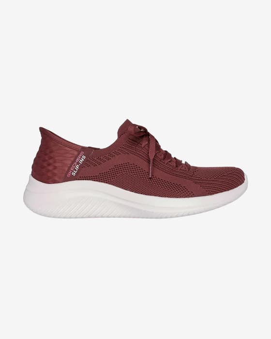 Zapatillas Skechers Ultra Flex 3.0 Slip-Ins rojo burdeos mujer