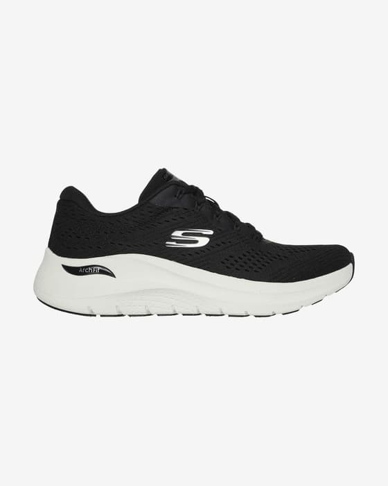 Zapatillas Skechers Arch Fit 2.0 Big League negro blanco mujer