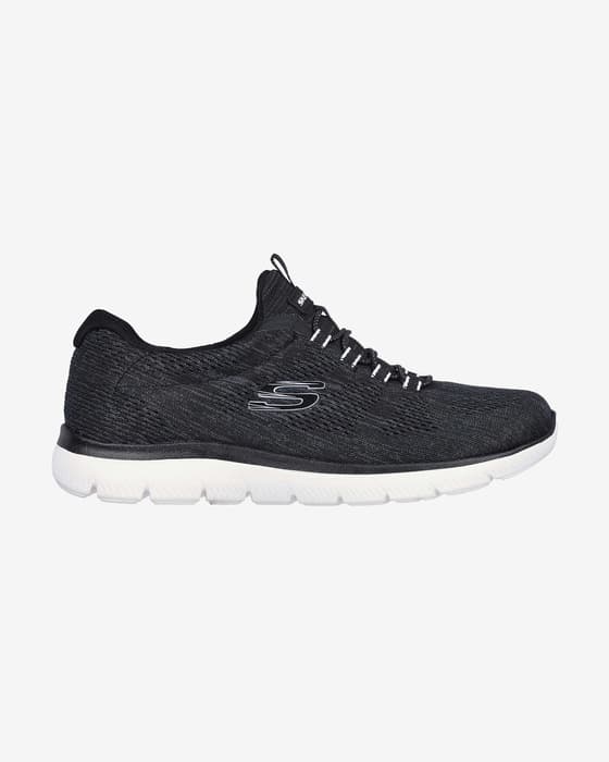 Zapatillas Skechers Summits - Fun Flare negro blanco mujer