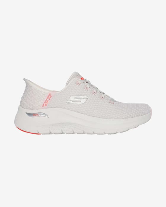 Zapatillas Skechers Arch Fit 2.0 Slip-Ins blanco grisáceo mujer
