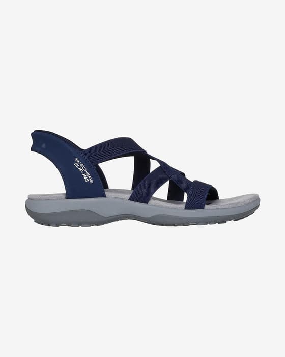 Skechers Reggae Slim Skech Appeal Sandals navy blue grey Women