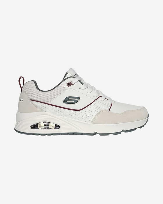 Zapatillas Skechers Uno - Retro One blanco gris claro