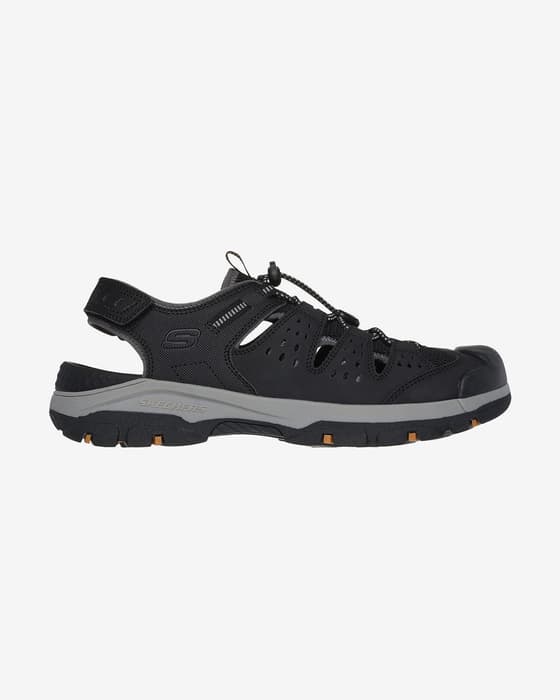 Sandalias Skechers Tresmen Menard negro gris