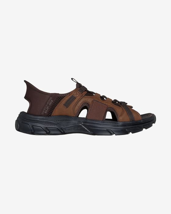 Sandalias Skechers Slip-Ins Revolted SS Merrick marrón negro