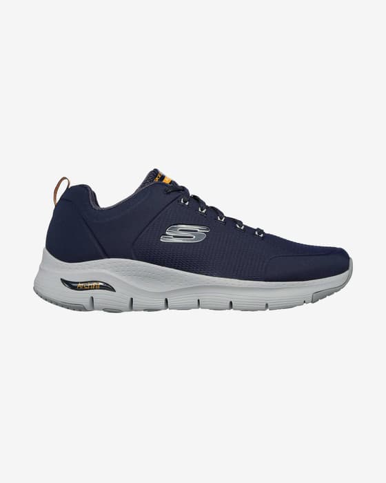 Zapatillas Skechers Arch Fit - Titan azul marino blanco