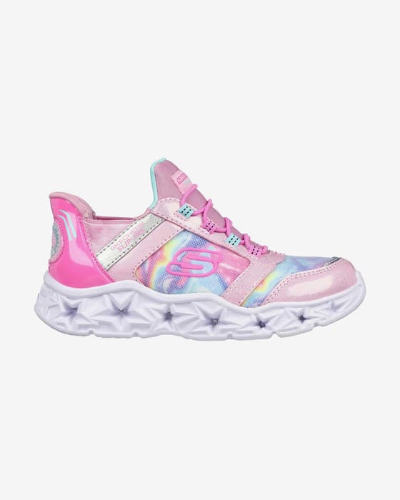 Zapatillas Skechers Galaxy Lights Slip-ins azul rosa infantil