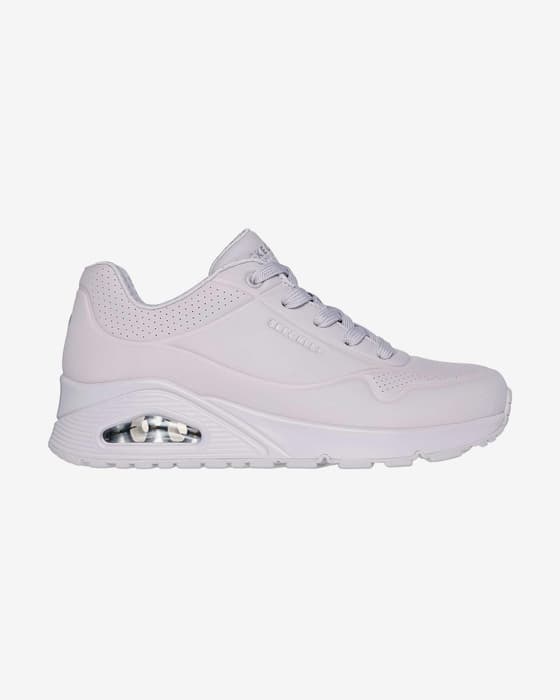 Zapatillas Skechers Uno - Stand On Air blanco lavanda mujer