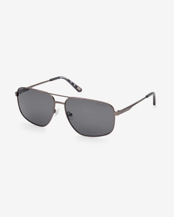 Gafas Skechers SE6271 negro marrón con lentes polarizadas ahumadas