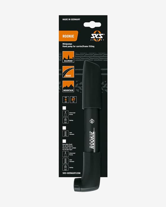 Bomba manual SKS Rookie 300 mm preto