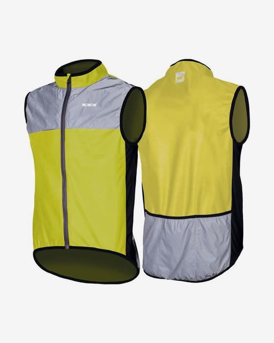 Chaleco cortavientos Dark 1.1 reflectante gris