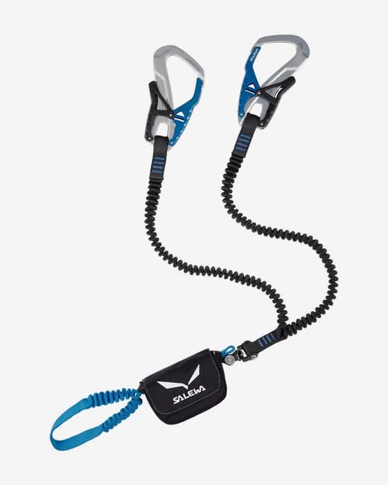 Set disipador vía ferrata Salewa Ergo Tex SS azul negro