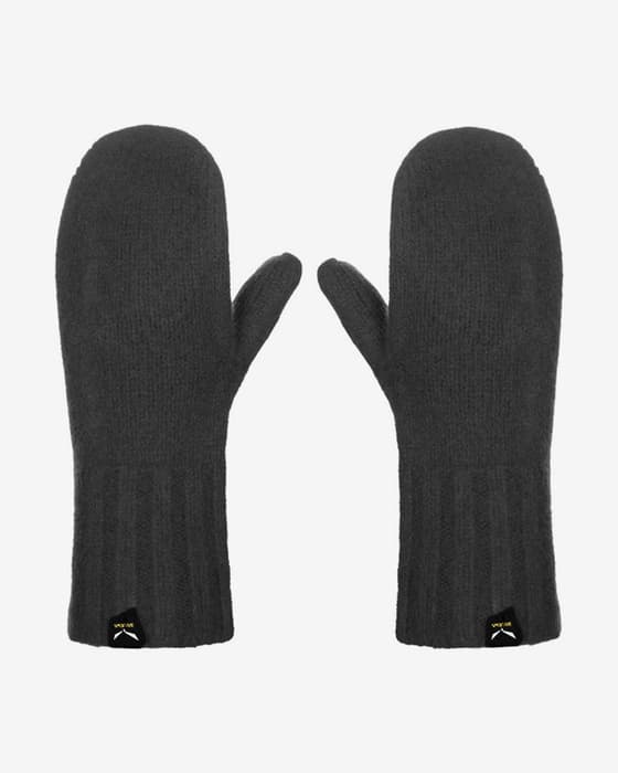 Guanti Salewa Walk Wool 2 Mitten grigio carbonio