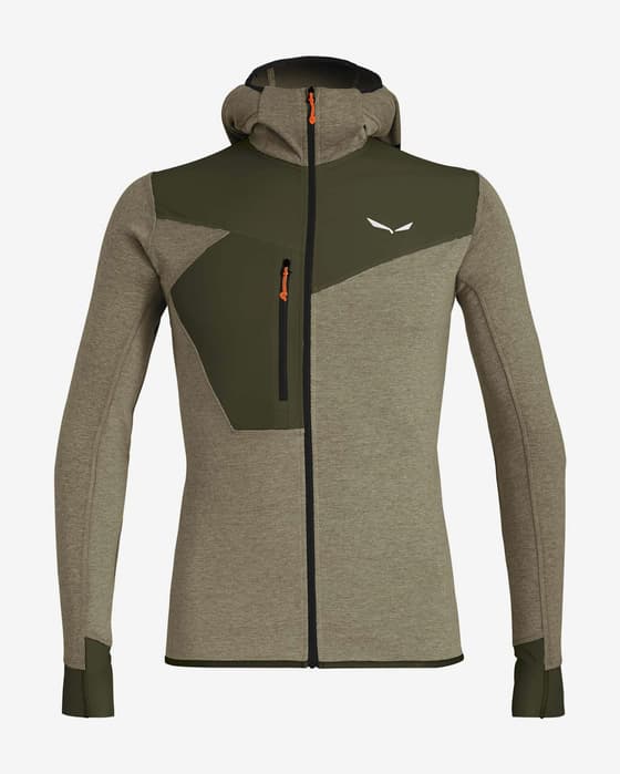 Sudadera Salewa Puez 2 Dry verde claro verde oscuro