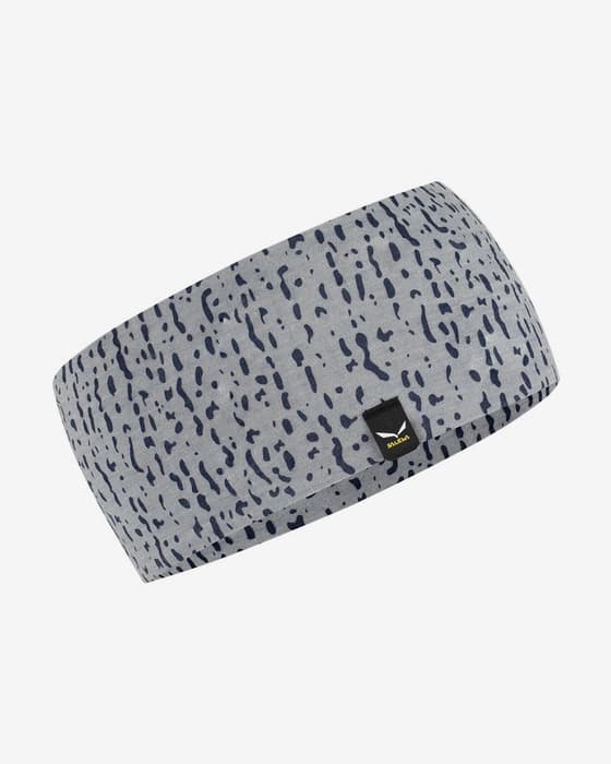 Cinta para la cabeza Salewa Pure Alpine Merino gris