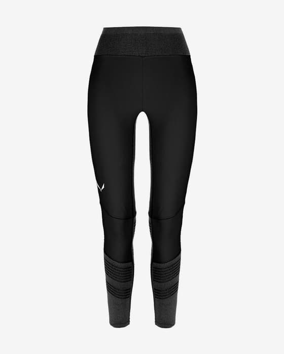 Legging Salewa Pedroc Dry Resp Hybrid noir femme
