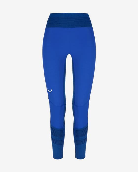 Malla larga Salewa Pedroc Dry Resp Hybrid azul mujer