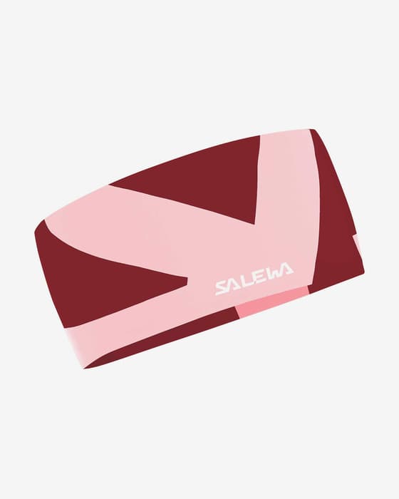 Cinta para la cabeza Salewa Pedroc Dry rosa rojo