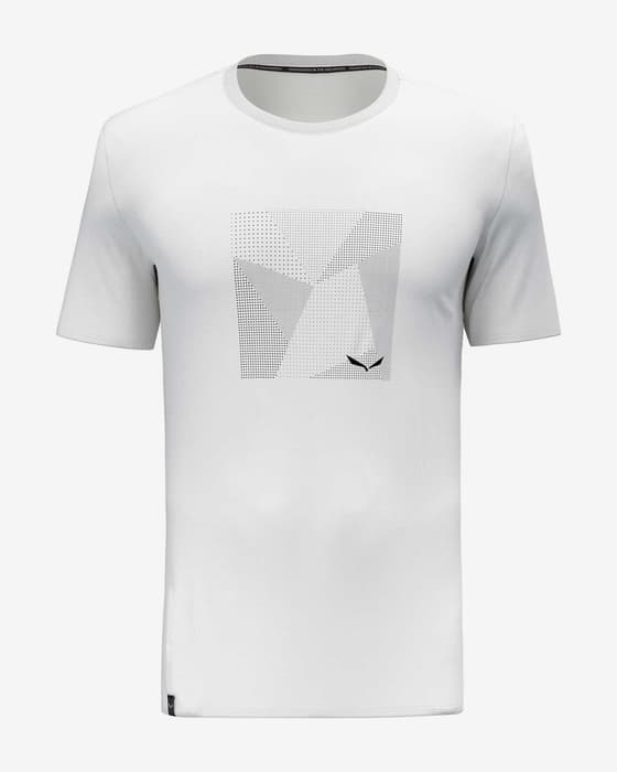 Salewa Pure Building Dry Short Sleeve T-Shirt White