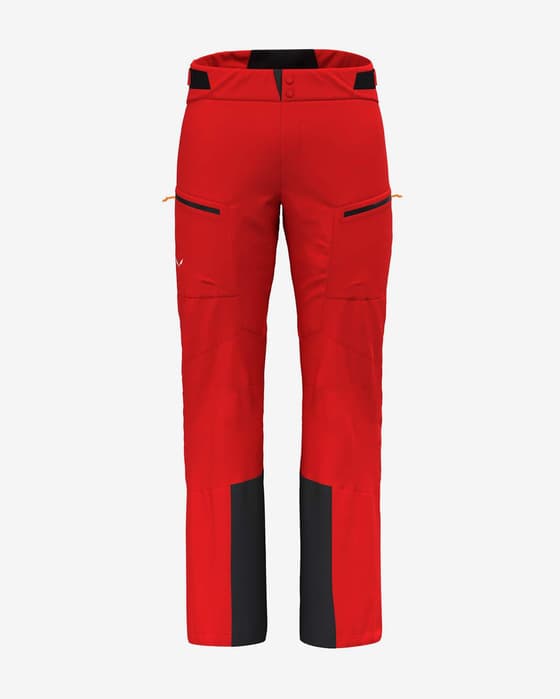 Pantalón largo Salewa Sella 3L Powertex rojo negro