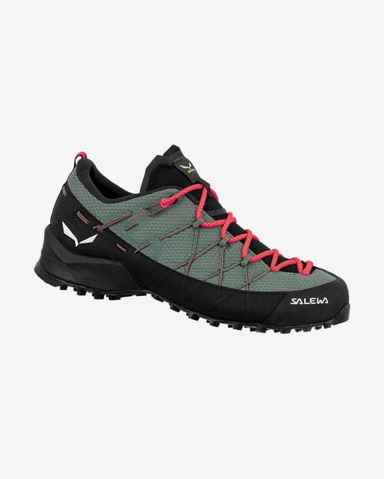 Salewa Wildfire 2 Damen Trekkingschuhe dunkelgrün/schwarz