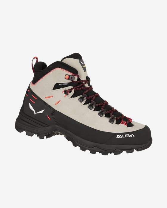 Salewa Alp Mate Winter Mid Waterproof Boots Beige Black Women