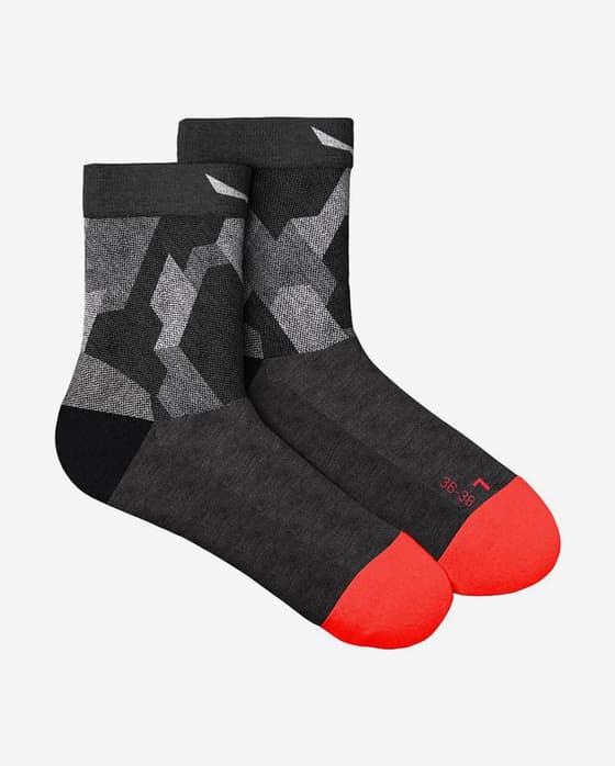 Calze Salewa Pedroc Camu AM Quarter nero grigio donna