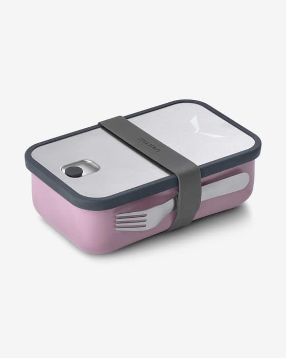 Lancheira Salewa Puez Lunch rosa cinzento
