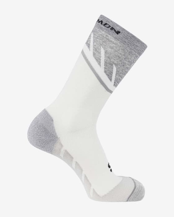 Calcetines Salomon Speedcross Crew blanco