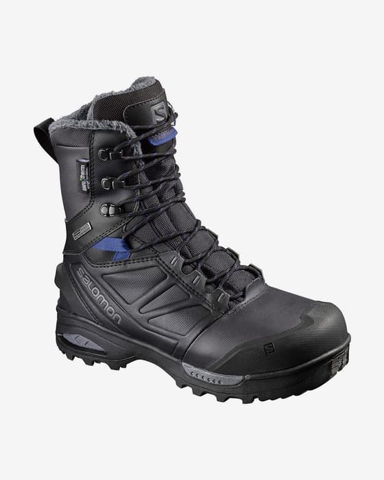 Botas Salomon Toundra Pro CS Waterproof negro azul mujer