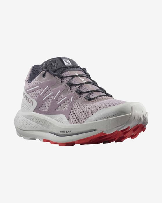 Zapatillas Salomon Pulsar Trail marrón grisáceo mujer