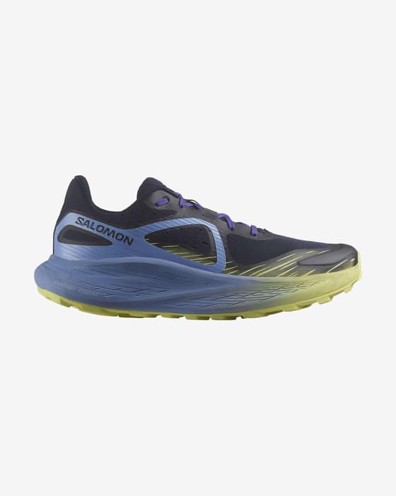 Zapatillas Salomon Glide Max TR azul marino verde lima