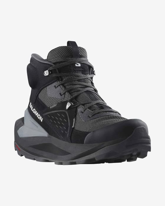 Botas Salomon Elixir Mid GORE-TEX negro gris oscuro