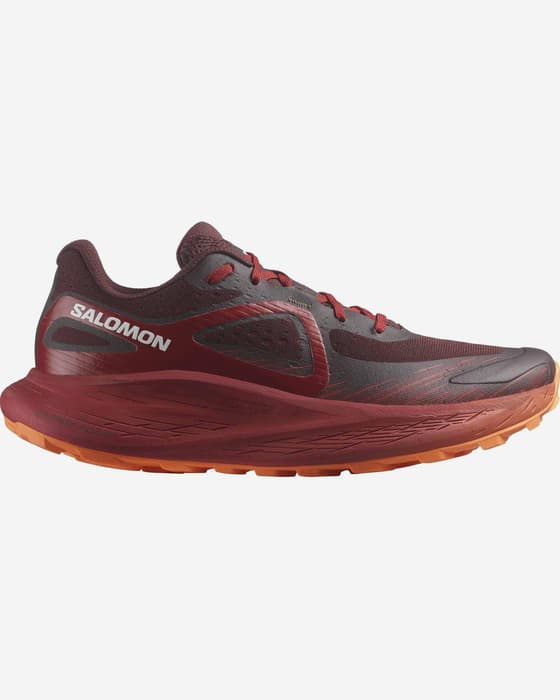Zapatillas Salomon Glide Max TR granate naranja