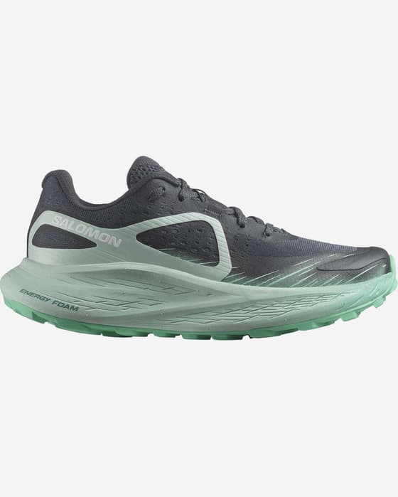 Zapatillas Salomon Glide Max TR gris oscuro verde menta mujer