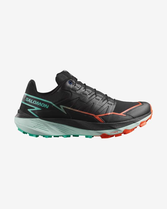 Zapatillas Salomon Thundercross negro verde rojo