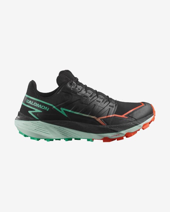 Zapatillas Salomon Thundercross negro verde rojo mujer