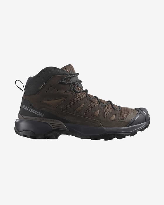 Chaussures Salomon X Ultra 360 Leather Mid GORE-TEX marron
