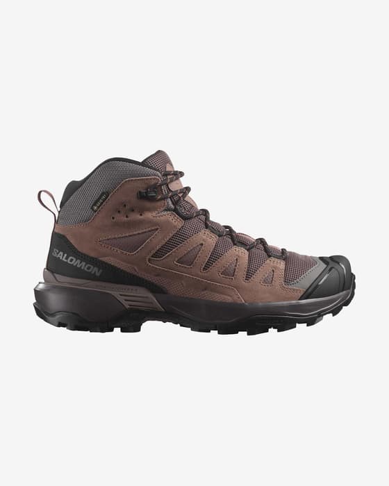 Chaussures Salomon X Ultra 360 Leather Mid GORE-TEX violet femme