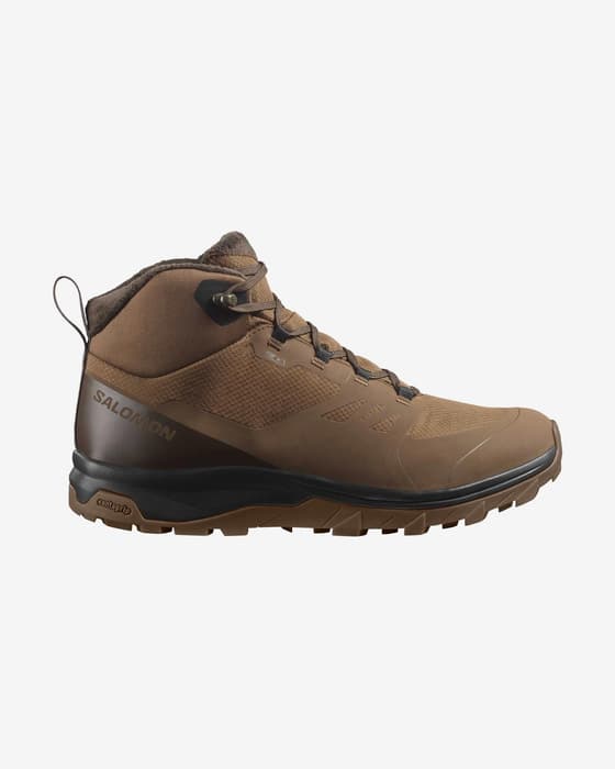 Botas Salomon OUTsnap Waterproof marrón