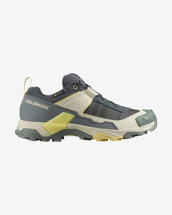 Zapatillas Salomon X Ultra 5 GORE-TEX gris oscuro amarillo mujer