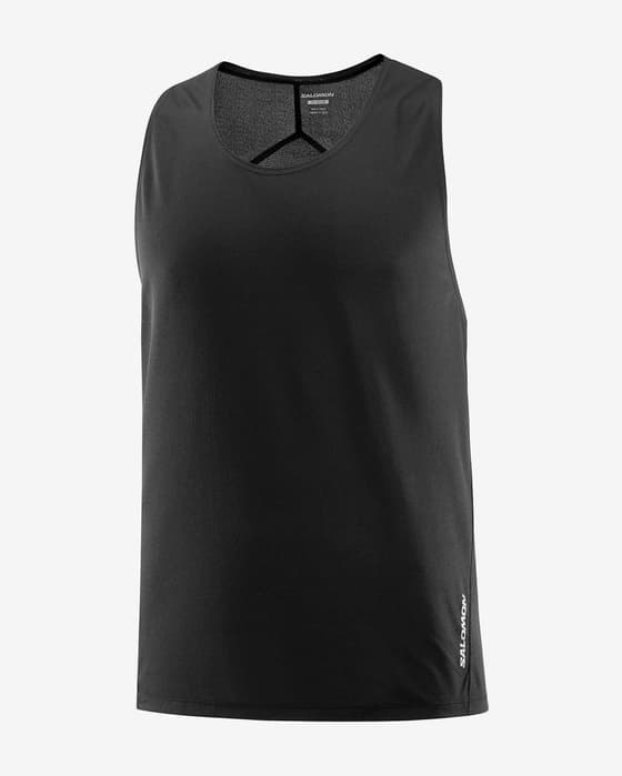 Camisola Salomon Sense Aero sem mangas preta