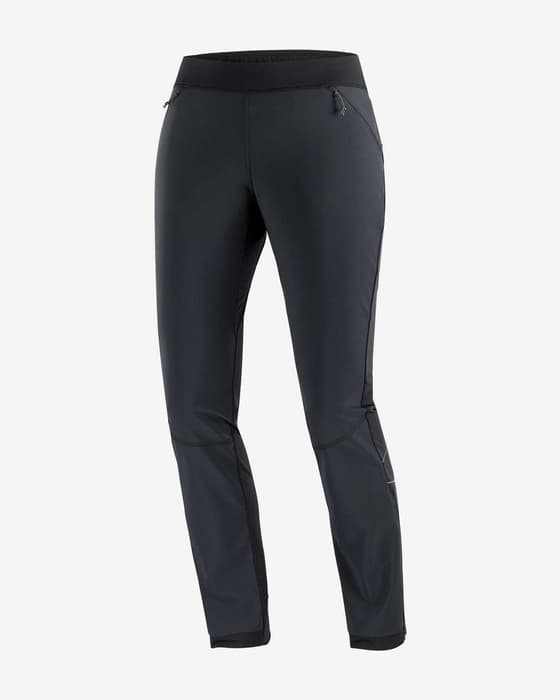 Pantalón largo Salomon Elevate Softshell negro mujer