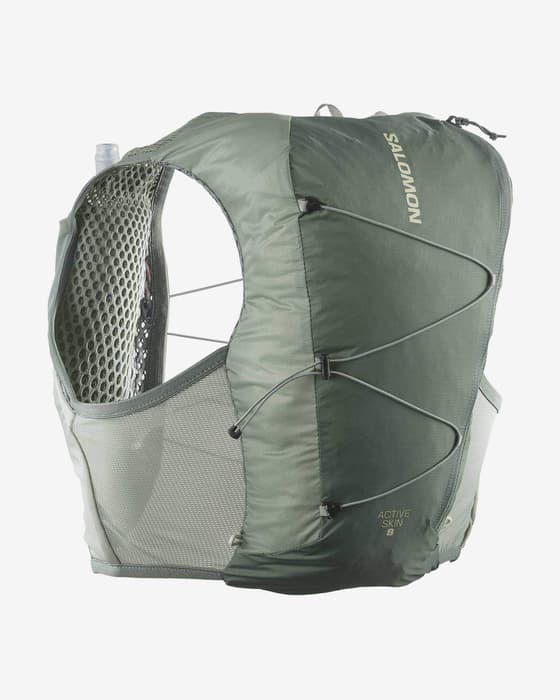Chaleco hidratación Salomon Active Skin 8 verde laurel